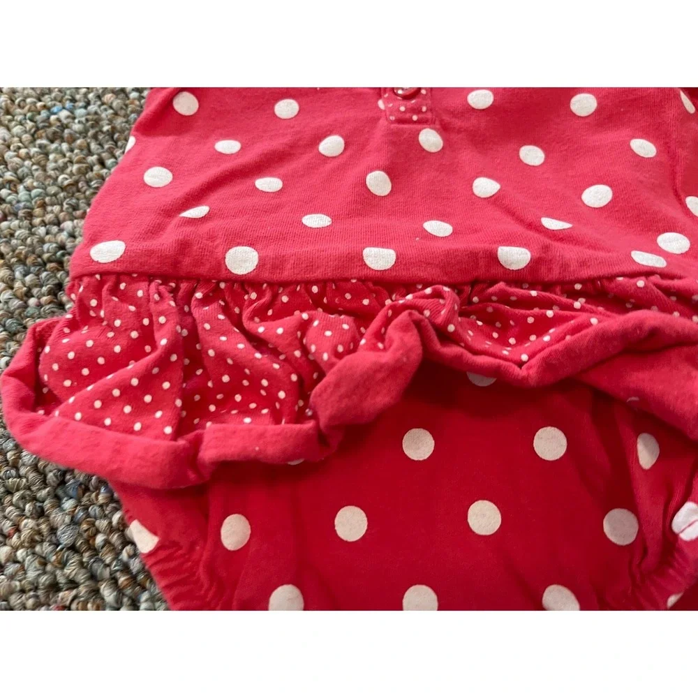 Carter's Girls Spotted Heart One-Piece 6M